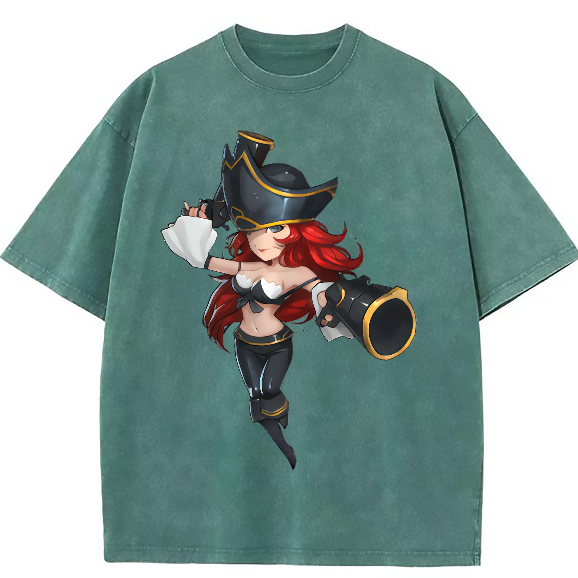 （画像用） リーグ・オブ・レジェンド League of Legends LOL 綿100% ヴィンテージ風 半袖Tシャツ（フロントプリント）